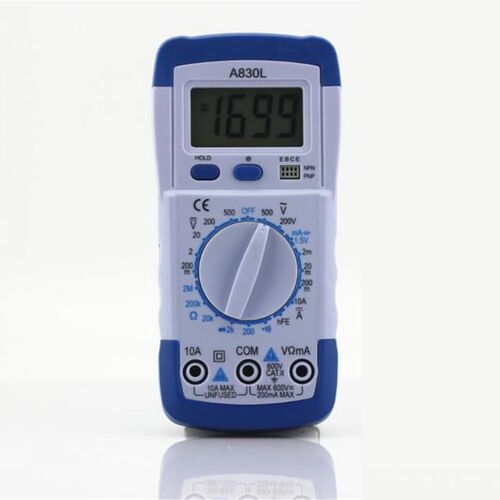 LCD Digital Multimeter Volt Tester DC Meter Gauge Handheld I