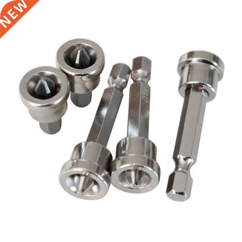 5/10pc Magnetic Positioning Screwdriver Bits Head PH2 Woodwo
