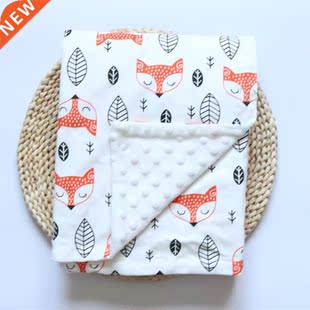 High Quality Baby Blanket Newborn Thermal Flannel Fleece Fla