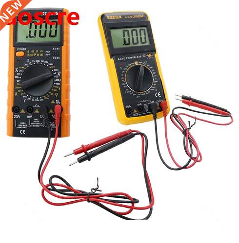 DT-9205A Digital LCD AC/DC Ammeter Resistance Capacitance Te