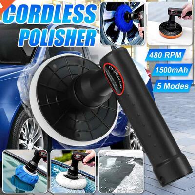 Portable 5 Modes Electric Cordless Car Polisher Rechargeable