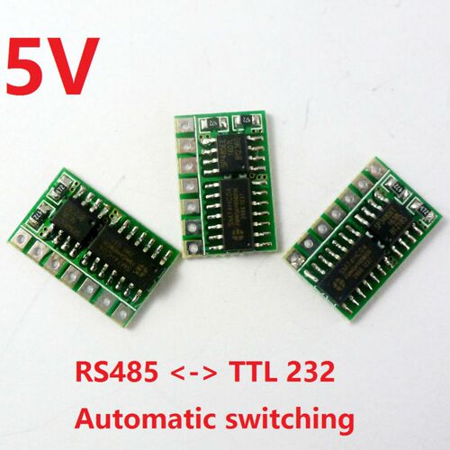 3pcs 5V mini Automatic switching RS485 to TTL 232 Board RS23
