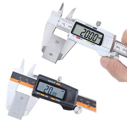 6 Inch /150mm Digital Caliper Stainless Steel Electronic Dig