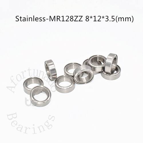 Stainless steel bearing 10PCS SMR128ZZ 8*12*.5(mm) free shi