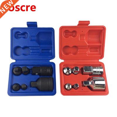 6pcs Impact Socket Adaptor Reducer Adapter 1/4 1/2 3/8 3/4 R