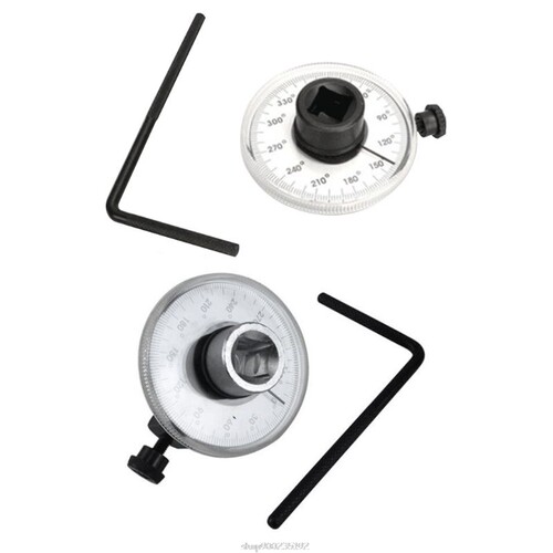 Professional 1/2 Inch Adjustable Drive Torque Angle Gauge To