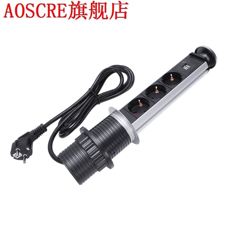 Standd Wall Power Socket Kitchen Office Desktop Socket Cou