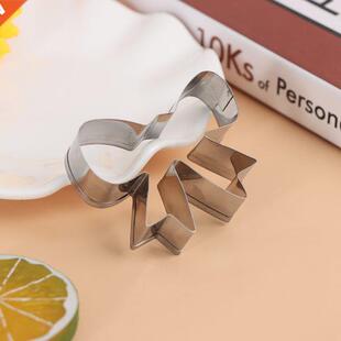 Bow Pastry Cake Cookie Cutter Fondant Decorating Tool Mold S