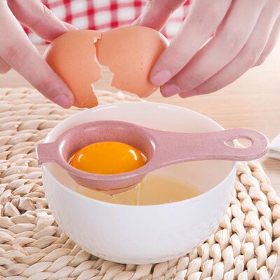 Plastic Wheat Stalk Egg Yolk Separator Protein Separation To