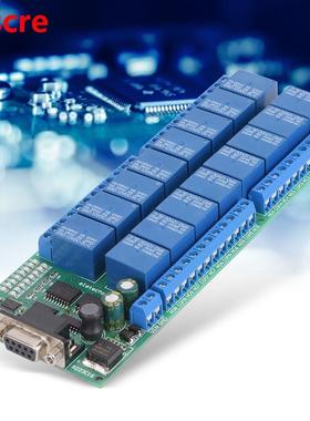 R22C16 16-Channel Relay Board RS22 DB9 Relay Module Female