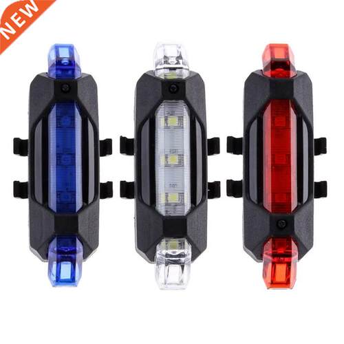 Bicycle Light Waterproof Rear Tail Light LED USB Style Recha