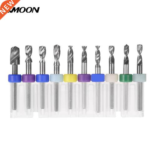 10pcs Micro Mini Twist Drill Bits Set PCB Print Circuit Boar