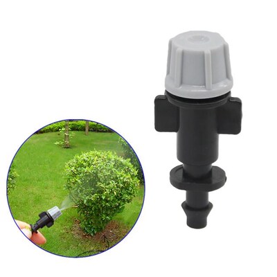 1/4 Inch Gray Atomizing nozzle with barbed Greenhouse Mistin
