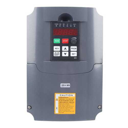 4.0KW VFD Inverter Frequency Converter Variable Drive Motor