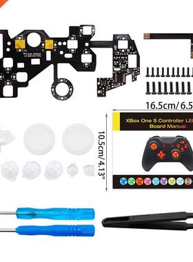 Multi-Colors Luminated D-pad Thumbsticks Face Buttons LED Ki