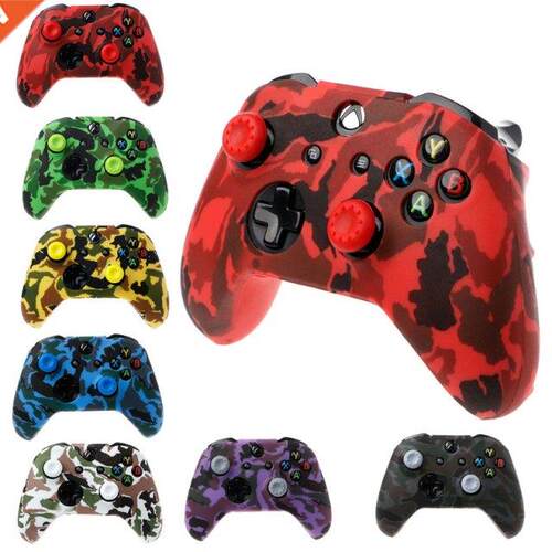 Couflage Silicone Gepad Cover + 2 Joystick Caps For X S