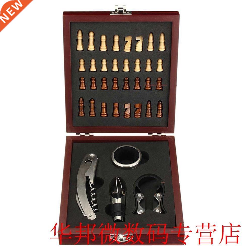 With Chess Stoppers Tin Foil Cutter Accessory Game Wine Open