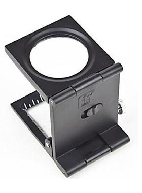 ThreeFolding 8X Mgnifier with 2 LED Lights Scle