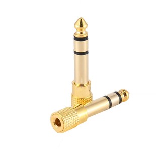 Jack 6.5 6.35mm Male Plug to 3.5mm Female Connector Headphon
