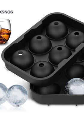 KONCO Whisky Ice Maker 6 grids Ice Cubes Tray Molds Silicon