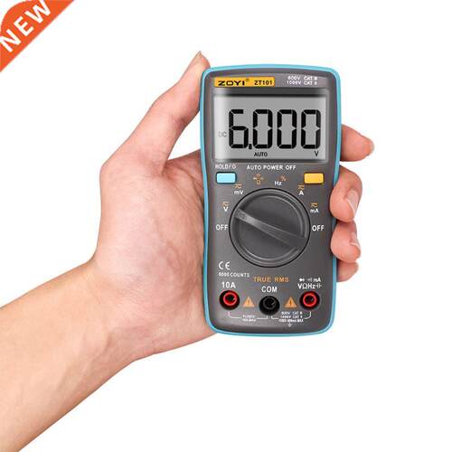 ZOYI ZT101 Digital Auto Range Portable Multimeter 6000 Count