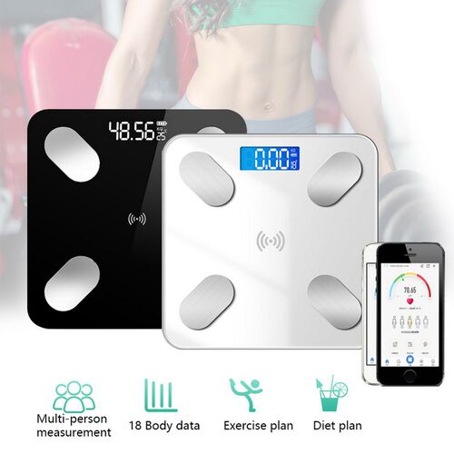 Body Fat Scale Floor Scientific Smart Electronic LED Digital
