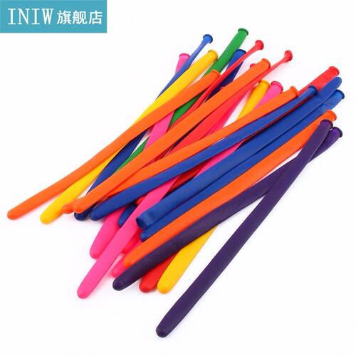 200pcs Magic  Long Twist Latex Balloons Tying Making Deco