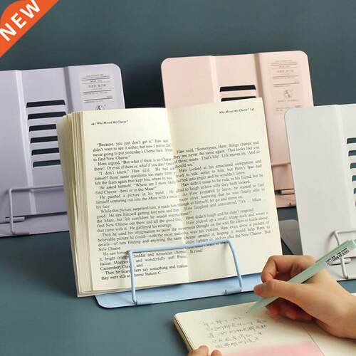 Morandi Adjustable Metal Reading Book Holder Bookend Support
