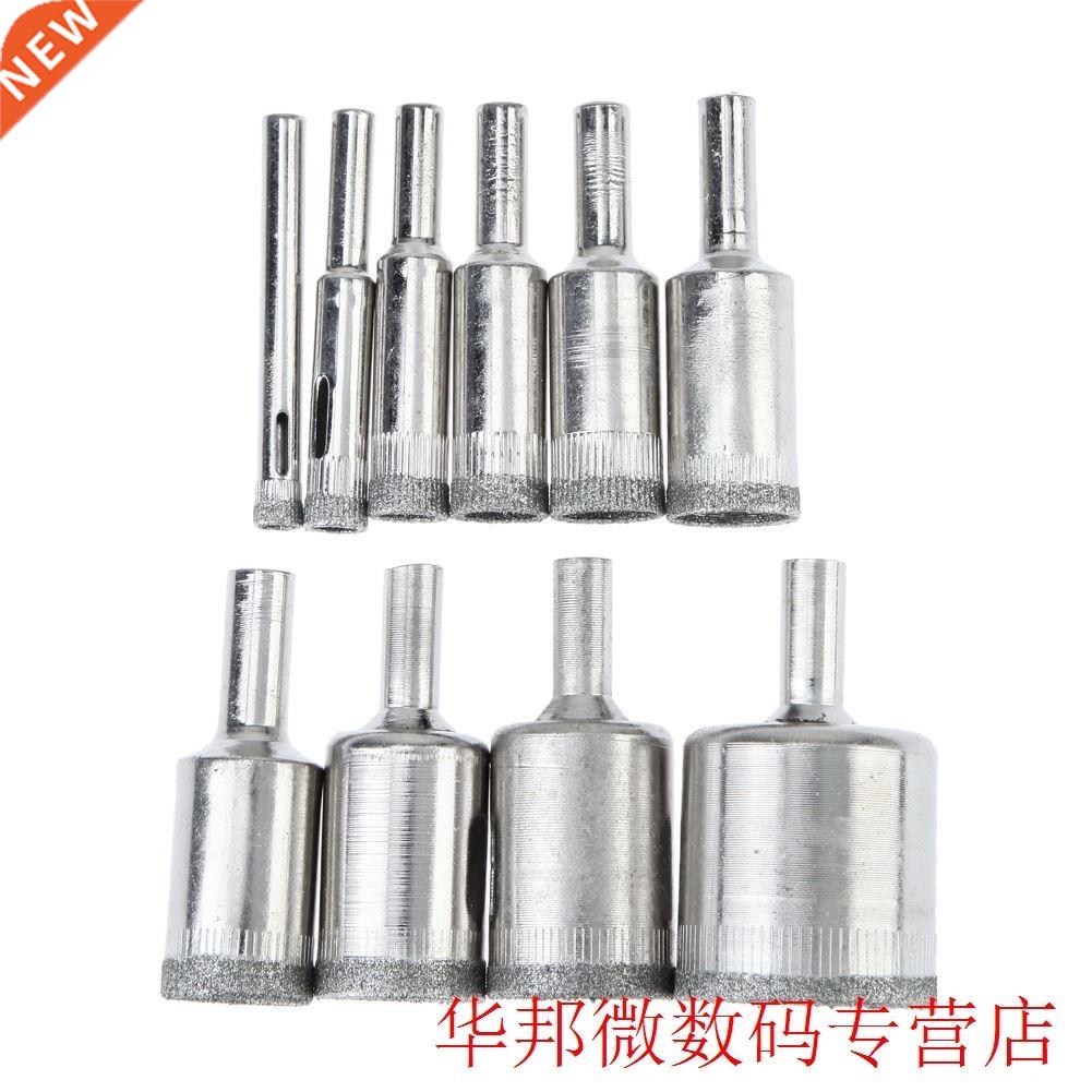 10Pcs 6-30mm Ceramic Tile Glass Hole Cutter Drill Bit Coated
