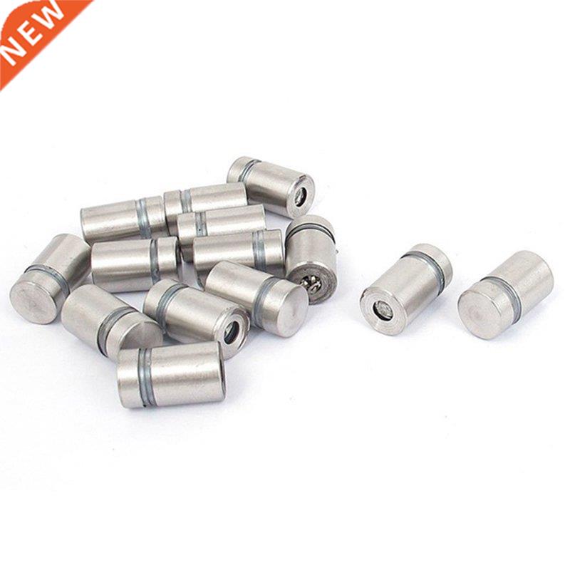 12x20mm Glass Frameless Standoff Clamp Hardware (6 Pieces)