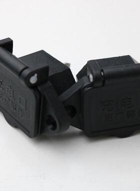 3Pcs Ac 250V 10A 3P Iec320 C14 Inlet Plug Power Socket Black