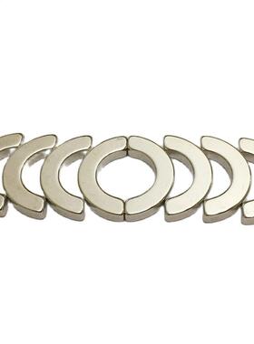 N38 NdFeB Magnet Arc Segment OR10xIR6x180degx3mm Motor Magne