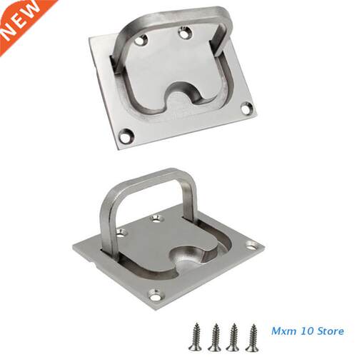 Boat Stainless Flush Mount Lift Handle Ring Pull Hatch Deck