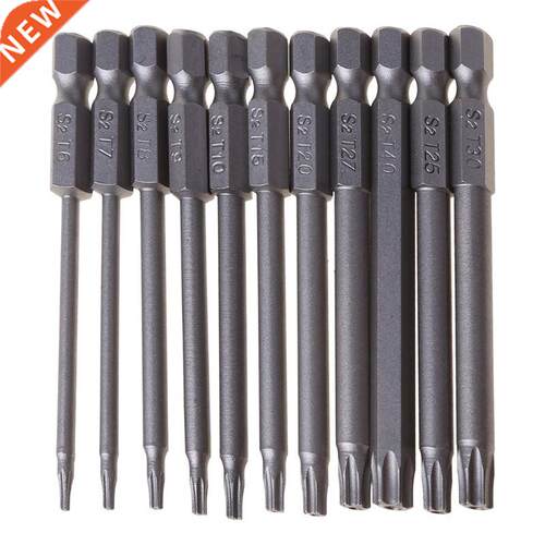 11/12 Pcs Home Tamper Proof Security Drill Magnetic Bit Set