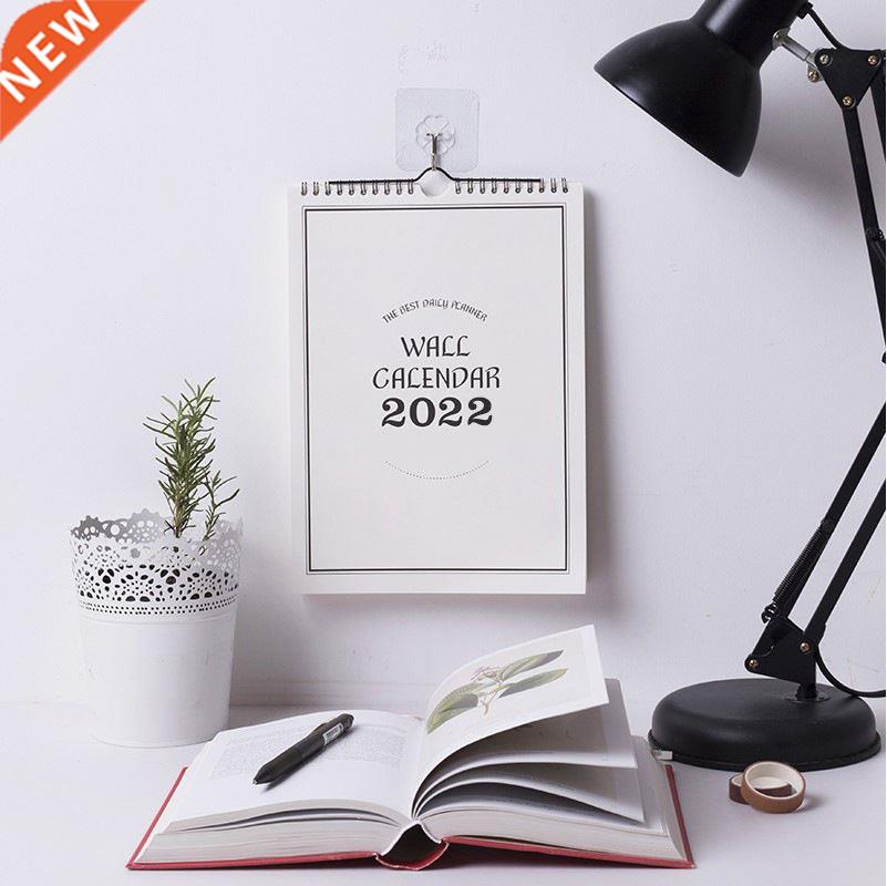 2022 Simple Wall Calendar Weekly Monthly Planner Agenda Cale