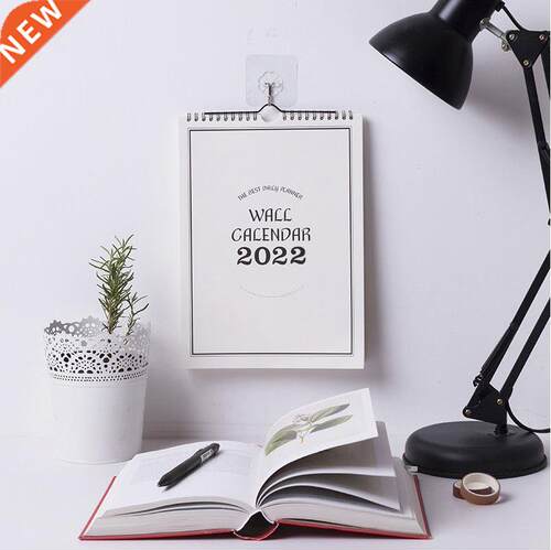 2022 Simple Wall Calendar Weekly Monthly Planner Agenda Cale