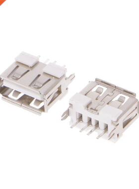 20/50 Pcs USB 2.0 Female Type B/ A Port 4 Pin DIP 90/180 Deg