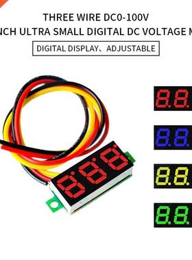New Three-wire 0-100V DC Digital Voltmeter, Voltmeter With R
