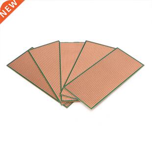 5 Pcs 6.5x14.5cm Stripboard Veroboard Uncut PCB Platine Sing