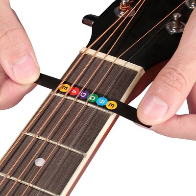 Acoustic Guitar Fretboard Note Stickers Guitar Fingerboard