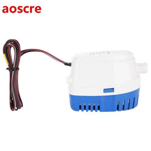 12V Boat Automatic Water Bilge Submersible Pump With Float S