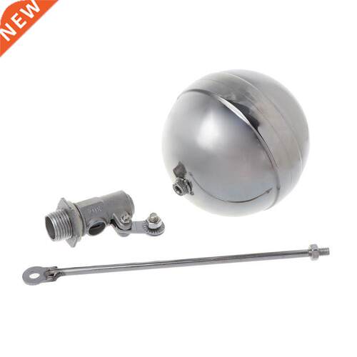 DN15 Male Thread Water Tank Ball Stainless Steel Flow Contro