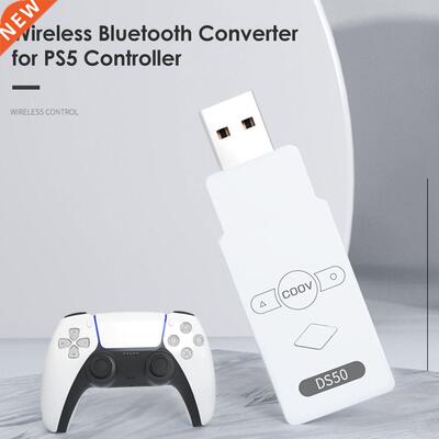 Wireless Controller Gamepad Converter USB Receiver for PS5/