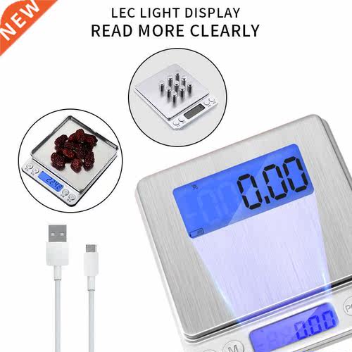 1kg/2kg/kg/500g 0.1/0.01g Mini Digital Jewelry Scale High P