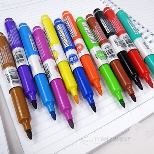 12pc Colorful whiteboard marker white board pen POP graffiti