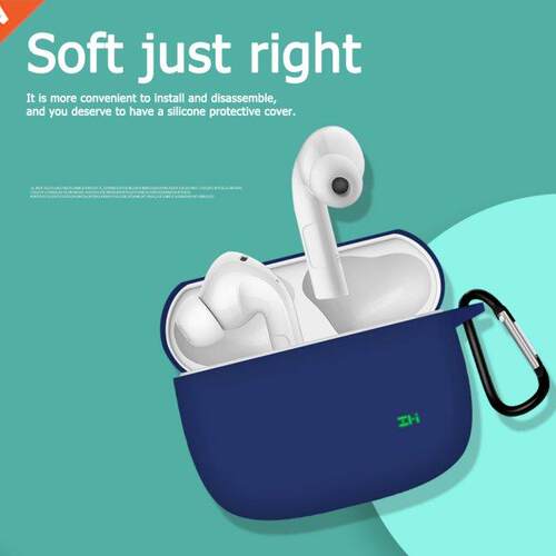 Cover with Keychain for ZMI PurPods Pro Case Wireless Headph