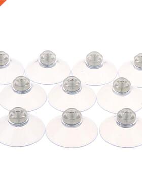 10pcs With Thumbscrew Sucker Suction Cups Metal Nut Stud Thr