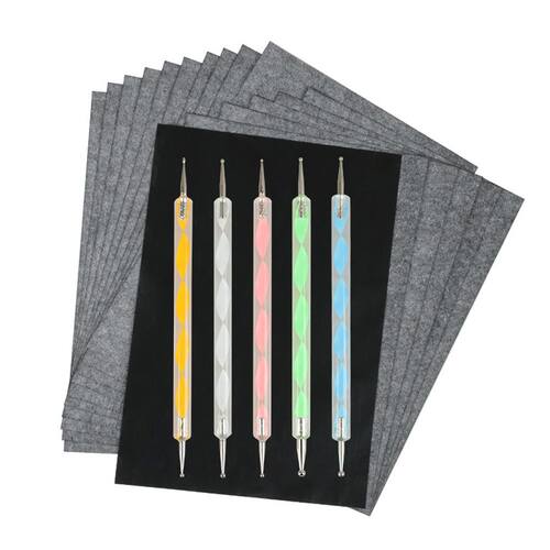100sheets/set Graphite Tattoo Stencil School Wood Fabric Car