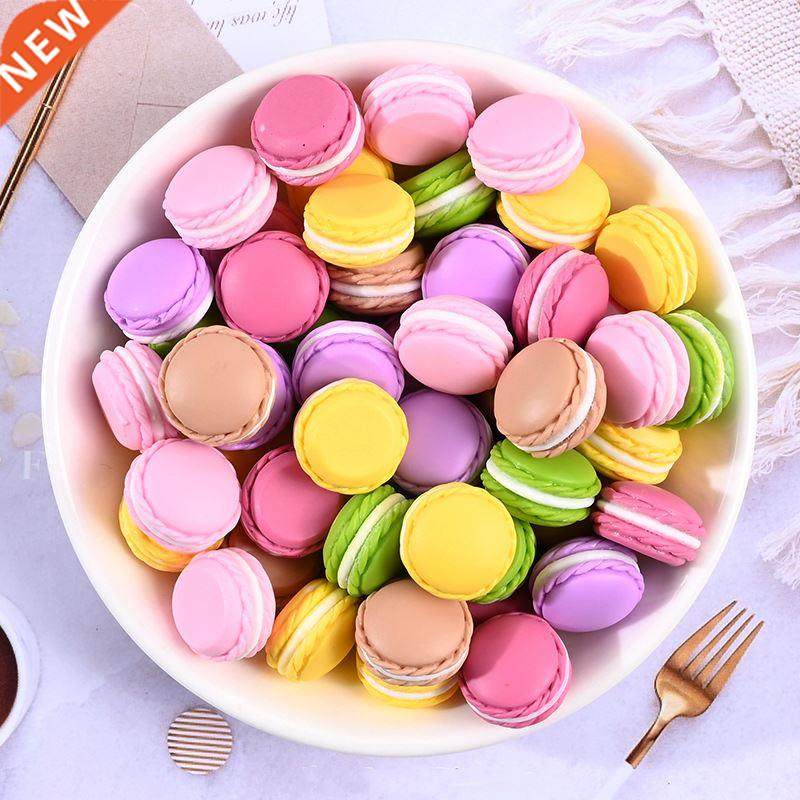 12/24pcs kawaii resin macaroon miniature flatback cabochon a