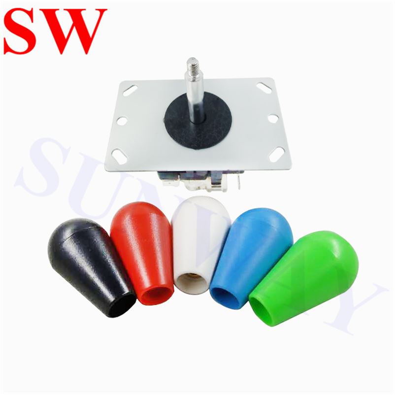 2Pcs Sanwa joystick Oval ball top cade Sanwa joystick with